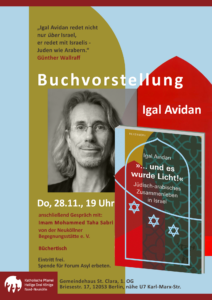 Igal Avidan: Buch „…und es wurde Licht“